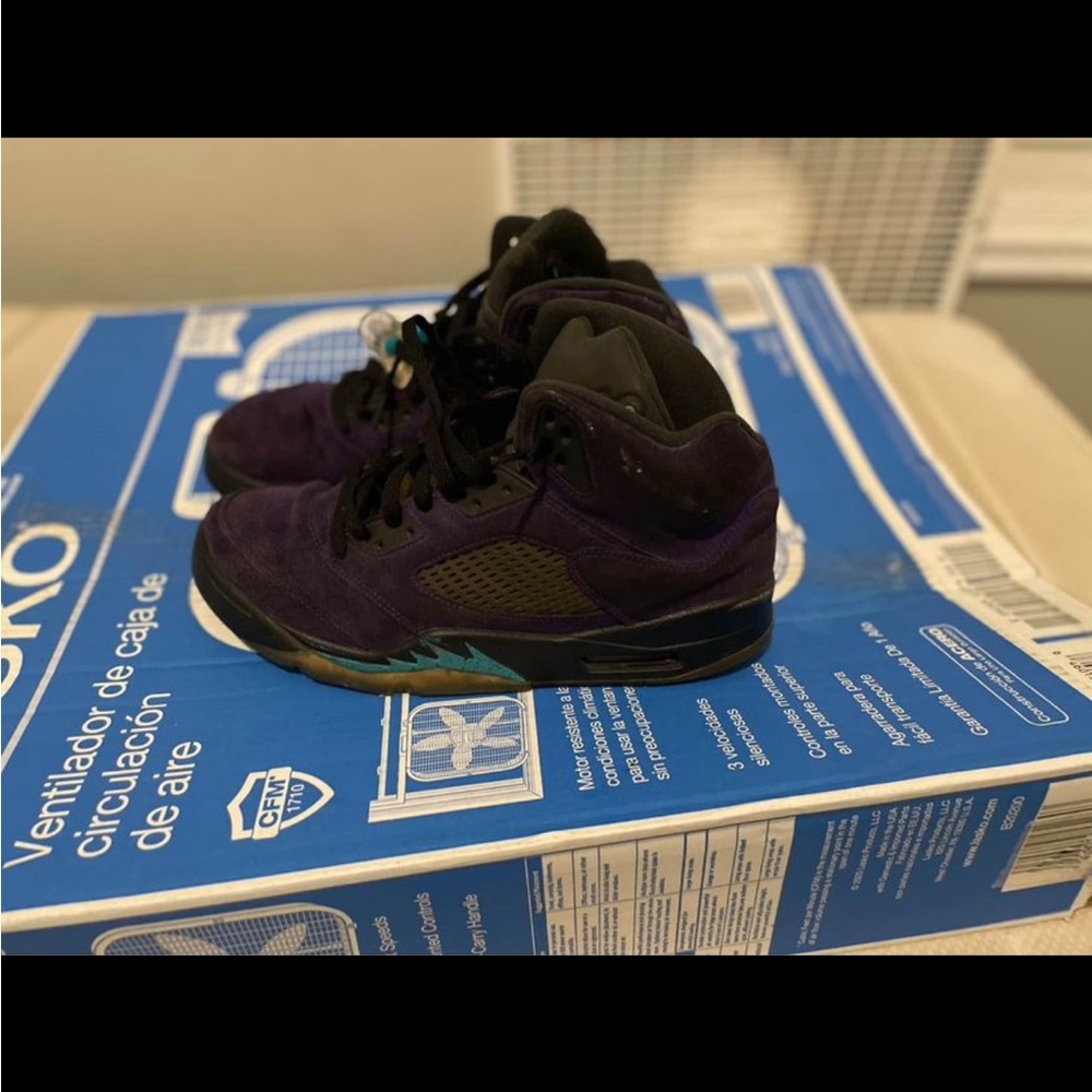 Air Jordan grape 5 alternate